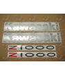 STICKERS KAWASAKI Z-1000 YEAR 2004 BROWN