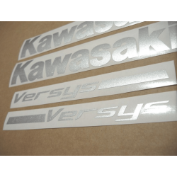 STICKERS KAWASAKI VERSYS 650 YEAR 2017 BLACK