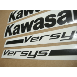 AUFKLEBER KAWASAKI VERSYS 650 YEAR 2017 SILVER