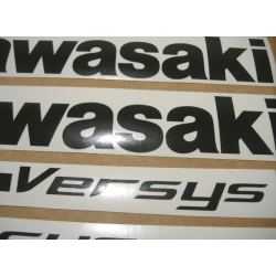 AUFKLEBER KAWASAKI VERSYS 650 YEAR 2017 SILVER