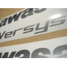 STICKERS KAWASAKI VERSYS 650 YEAR 2018 BLUE