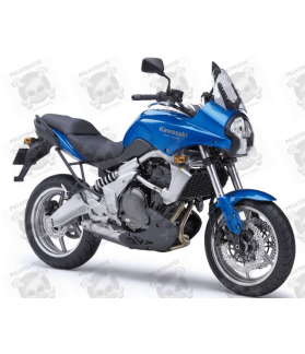 STICKERS KAWASAKI VERSYS 650 YEAR 2008 BLUE (Compatible Product)