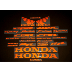 AUTOCOLLANT HONDA CBR 600RR/CBR1000RR REFLECTIVE