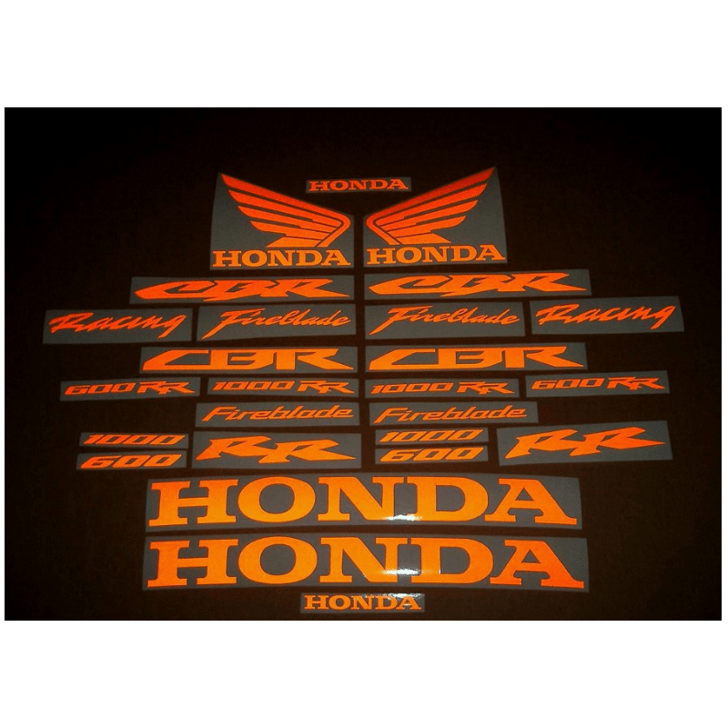 AUTOCOLLANT HONDA CBR 600RR/CBR1000RR REFLECTIVE