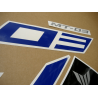 ADESIVI KIT YAMAHA MT-03 YEAR 2016 VERSION  WHITE BLUE