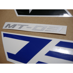 ADESIVI KIT YAMAHA MT-03 YEAR 2016 VERSION  WHITE BLUE