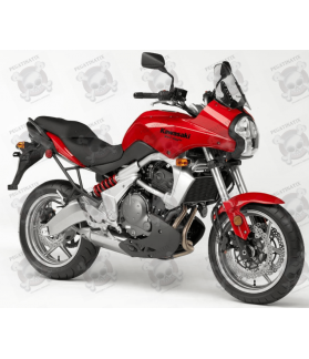 STICKERS KAWASAKI VERSYS 650 YEAR 2009 RED (Compatible Product)