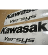 STICKERS KAWASAKI VERSYS 650 YEAR 2009 RED