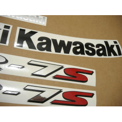 STICKERS KAWASAKI ZR-7S YEAR 2003 VERSION SILVER