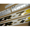 STICKERS KAWASAKI ZR-7S YEAR 2004 VERSION RED