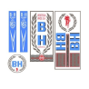AUTOCOLLANT BH CLASSIC