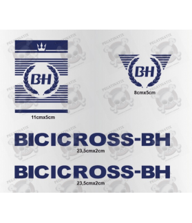 AUTOCOLLANT BH CLASSIC BICICROSS (Produit compatible)