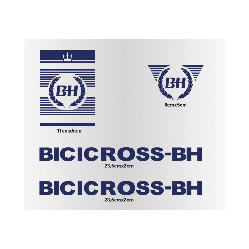 AUTOCOLLANT BH CLASSIC BICICROSS