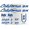 AUFKLEBER BH CLASSIC CALIFORNIA