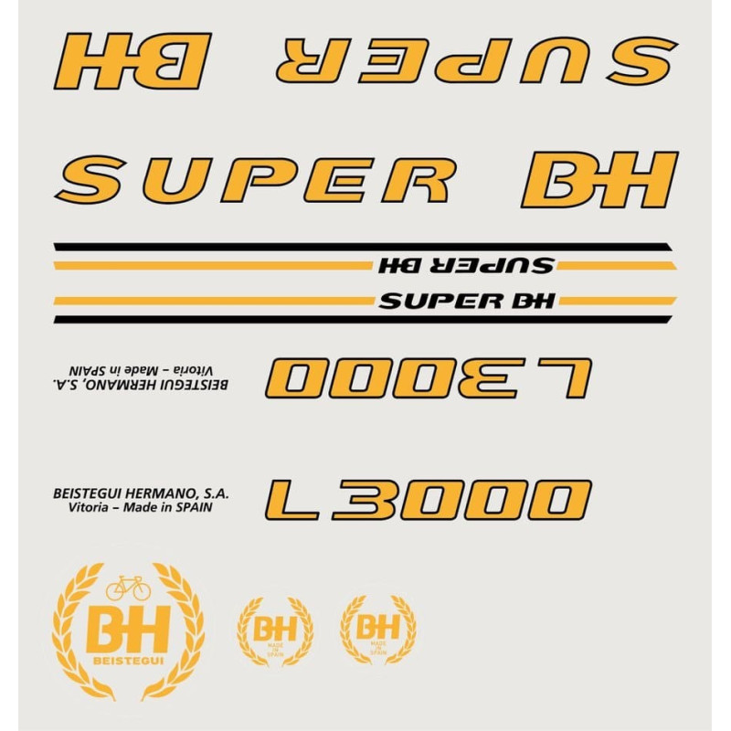 STICKERS BH CLASSIC L3000