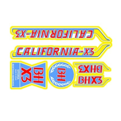 AUFKLEBER BH CLASSIC CALIFORNIA X3