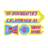 AUTOCOLLANT BH CLASSIC CALIFORNIA X3