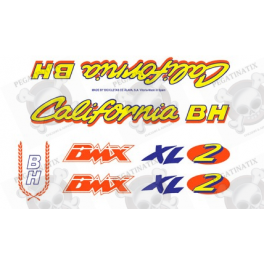 AUTOCOLLANT BH CLASSIC CALIFORNIA BMX