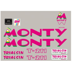 AUTOCOLLANT BH CLASSIC MONTY T211