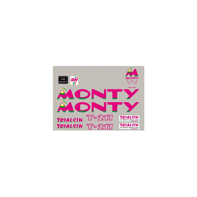 AUFKLEBER BH CLASSIC MONTY T217