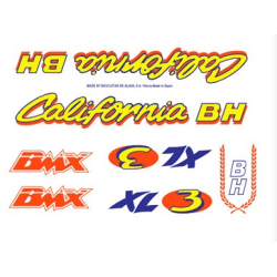 AUFKLEBER BH CLASSIC CALIFORNIA BMX XL3