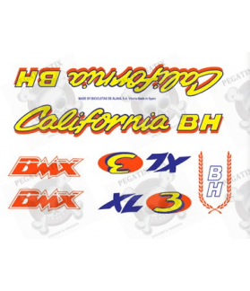 STICKERS BH CLASSIC CALIFORNIA BMX XL3 (Produto compatível)