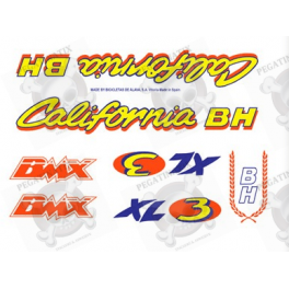AUFKLEBER BH CLASSIC CALIFORNIA BMX XL3