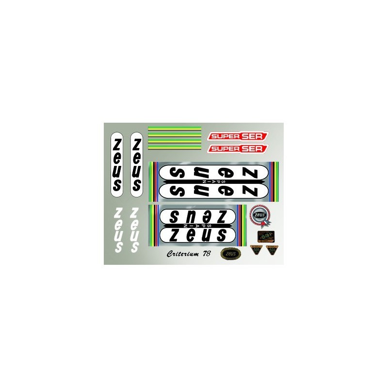 STICKERS ZEUS CRITERIUM SUPERSER