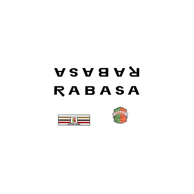 STICKERS CLASSIC RABASA DERBI BMX