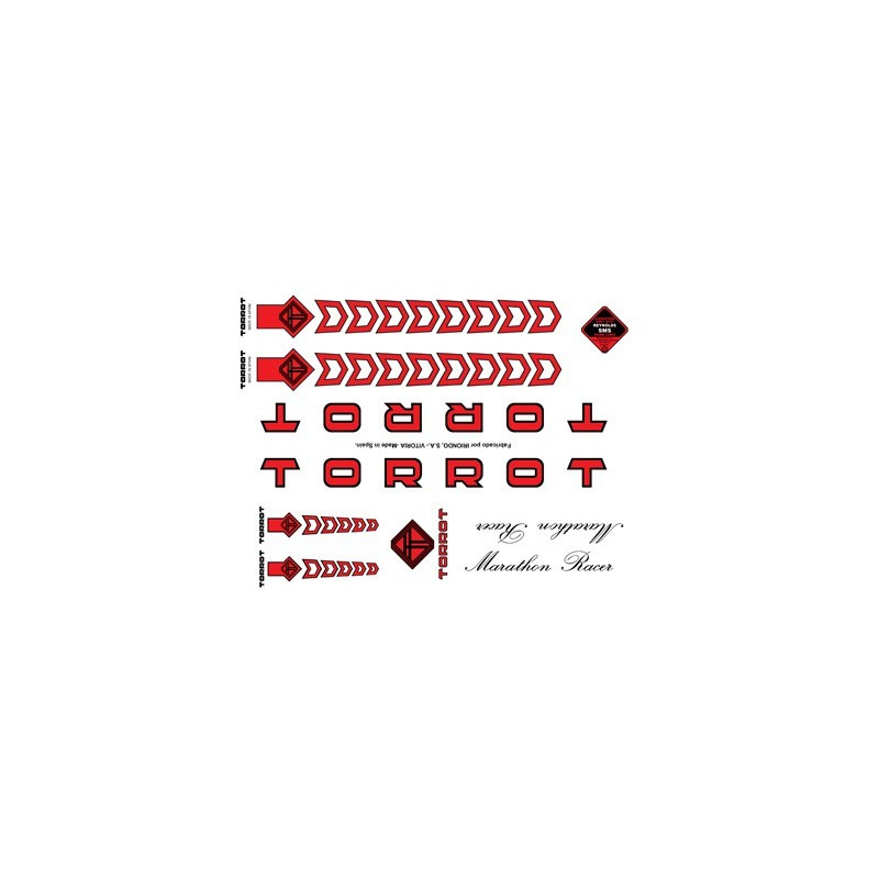 STICKERS RABASA TORROT MARATHON