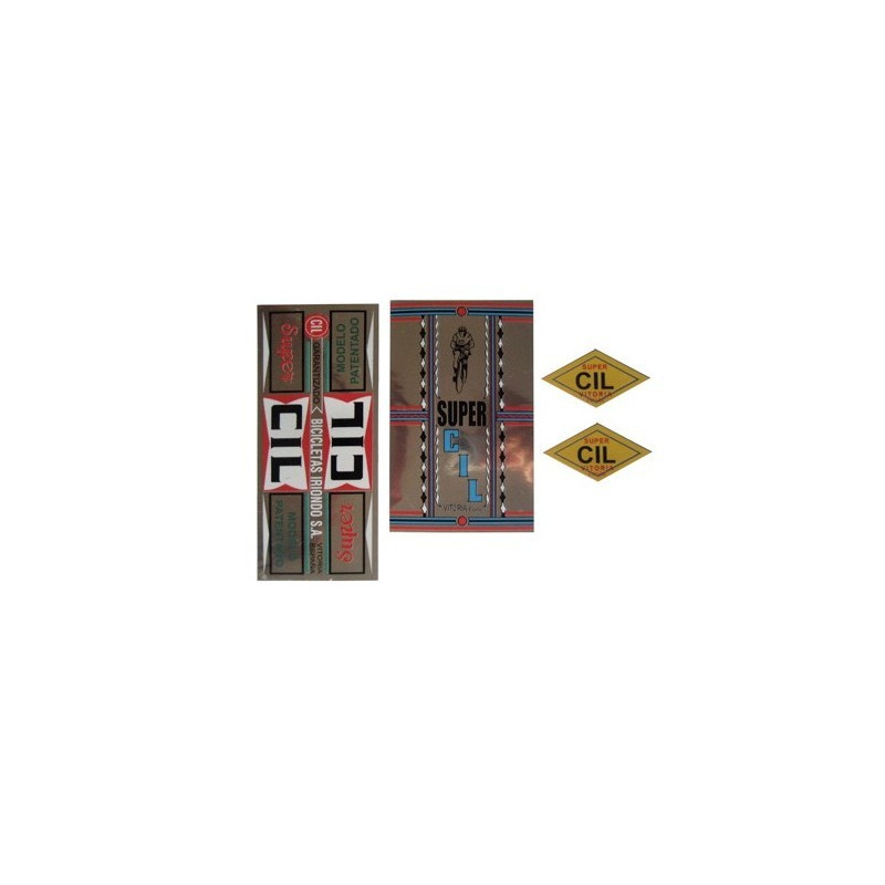 STICKERS CLASSIC CIL CHROME