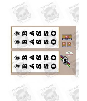 STICKERS DECALS BASSO (Compatible Product)