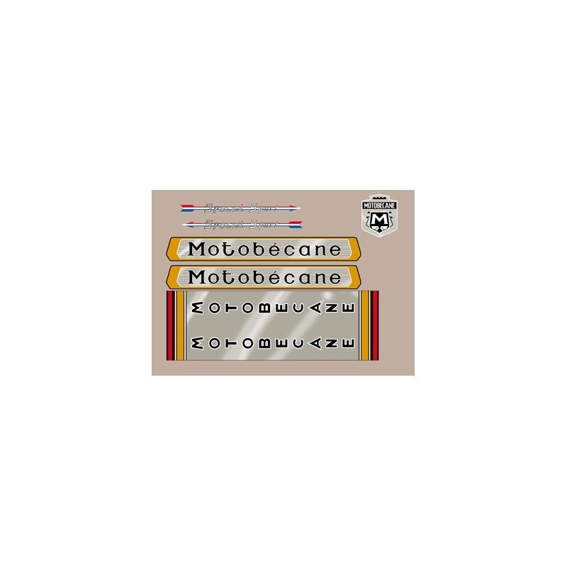STICKERS DECALS MOTOBECANE