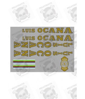 AUFKLEBER CLASSIC LUIS OCAÑA GOLD (Kompatibles Produkt)