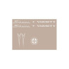 STICKERS DECALS LUIS OCAÑA GOLD
