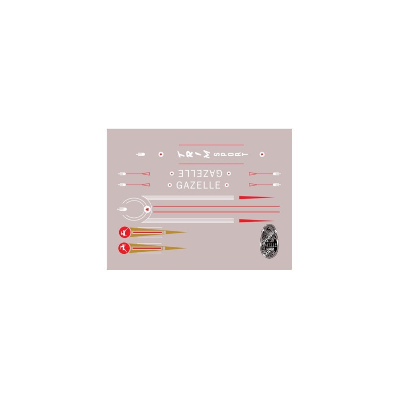 STICKERS GAZELLE