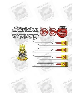 STICKERS DECALS GORICKE (Compatible Product)