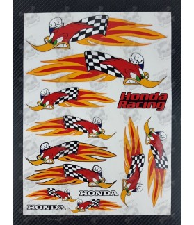 Stickers HONDA Racing pajaro loco