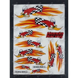 Stickers HONDA Racing Woody Woodpecker