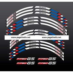 Stickers decals rims for BMW F750GS