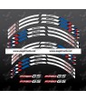 Stickers decals rims for BMW F750GS