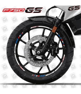 Stickers decals rims for BMW F750GS
