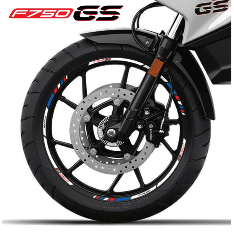 Stickers decals rims for BMW F750GS