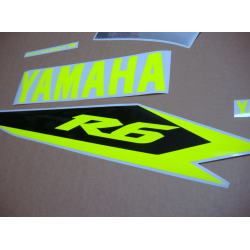 Adhesivo kit YAMAHA YZF-R6 Year 2003-2005 NEON YELLOW
