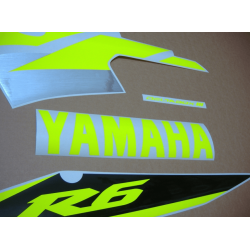 Adhesivo kit YAMAHA YZF-R6 Year 2003-2005 NEON YELLOW