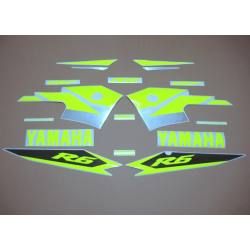 Adhesivo kit YAMAHA YZF-R6 Year 2003-2005 NEON YELLOW