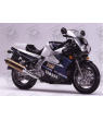 Adhesivos Yamaha FZR 1000 año 1990 negro/azul/blanco