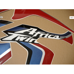 ADHESIVOS SET HONDA AFRICA TWIN CRF 1000L AÑO 2015