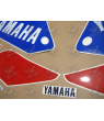 Stickers decals Yamaha FZR 1000 Year 1989 WHITE/RED