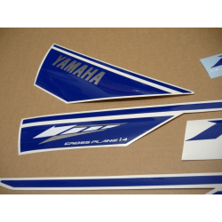 AUTOCOLLANT KIT YAMAHA R1 YEAR 2014 VERSION BLACK BLUE